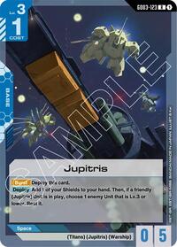 Jupitris | Steel Requiem | Rare | Holofoil | #GD03-123