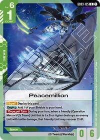 Peacemillion | Steel Requiem | Uncommon | Normal | #GD03-125