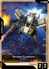 Graze Custom (T-016) Token | Steel Requiem | Common | Normal | #T-016