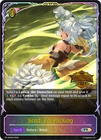Send 'Em Packing | Shadowverse: Evolve Promo Cards | Gold | Normal | #PR-365EN