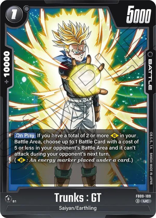 Trunks: GT FB09-109 UC