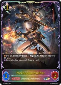 Mechagun Wielder - PR-358 | Shadowverse: Evolve Promo Cards | Promo | Normal | #PR-358EN
