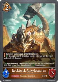 Rockback Ankylosaurus | Shadowverse: Evolve Promo Cards | Promo | Normal | #PR-353EN