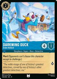 Darkwing Duck - Drake Mallard 145/204 Uncommon