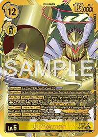 Jupitermon (Rare Pull) | Time Stranger | Secret Rare | Foil | #BT24-101 SEC