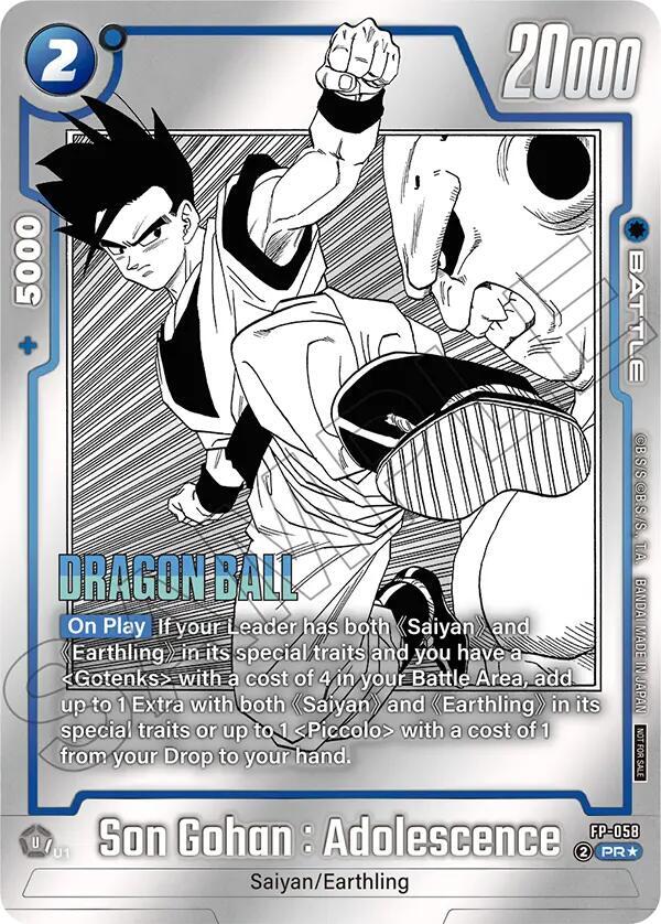 DBS Fusion World: Tournament and Championship Promos Singles 3/4