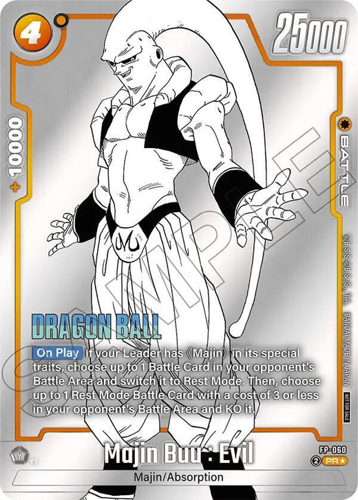 Majin Buu : Maligno - FP-060 (Paquete de Torneo MANGA ver. ESPECIAL) FP-060 Promo Foil