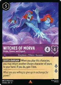 Witches of Morva - Orddu, Orwen, and Orgoch 57/204 Rare