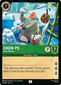 Chien-Po  - Snow Warrior 74/204 Uncommon