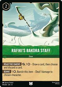 Rafiki's Bakora Staff 99/204 Uncommon
