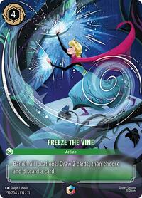 Freeze the Vine (Enchanted) 231/204 Enchanted Holofoil
