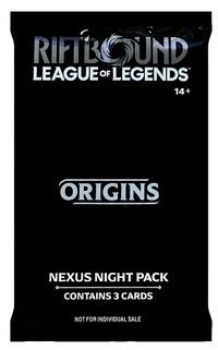 Riftbound: League of Legends Trading Card Game: Origins - Nexus Night Promo Pack