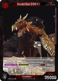 Godzilla (2001) | Booster Set 3: Resonance of Rivals | UC | Normal | #EBP03-004