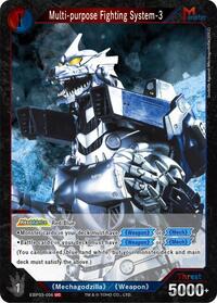 Multi-purpose Fighting System-3 | Booster Set 3: Resonance of Rivals | UC | Normal | #EBP03-006