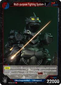 Multi-purpose Fighting System-3 | Booster Set 3: Resonance of Rivals | C | Normal | #EBP03-010