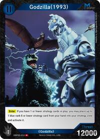 Godzilla (1993) | Booster Set 3: Resonance of Rivals | R | Foil | #EBP03-012