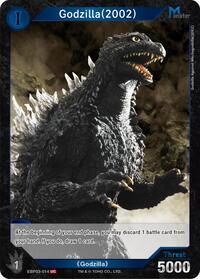 Godzilla (2002) | Booster Set 3: Resonance of Rivals | UC | Normal | #EBP03-014