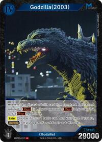 Godzilla (2003) | Booster Set 3: Resonance of Rivals | R | Foil | #EBP03-017