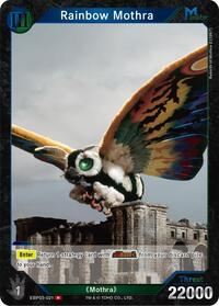 Rainbow Mothra | Booster Set 3: Resonance of Rivals | R | Foil | #EBP03-021