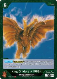 King Ghidorah (1998) | Booster Set 3: Resonance of Rivals | SR | Foil | #EBP03-063