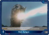 Petit Railgun | Booster Set 3: Resonance of Rivals | C | Normal | #EBP03-072