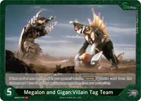 Megalon and Gigan:Villain Tag Team | Booster Set 3: Resonance of Rivals | C | Normal | #EBP03-078