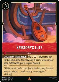 Kristoff's Lute 133/204 Rare