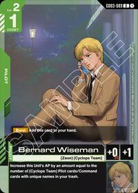 Bernard Wiseman (GD03 Release Event) | Gundam Promotional Cards | Uncommon | Holofoil | #GD03-089
