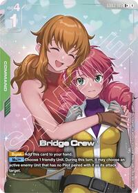 Bridge Crew (R+) | Steel Requiem | R+ | Holofoil | #GD03-105