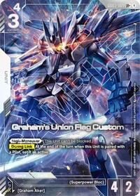 Graham's Union Flag Custom (LR+) | Steel Requiem | LR+ | Holofoil | #GD03-069