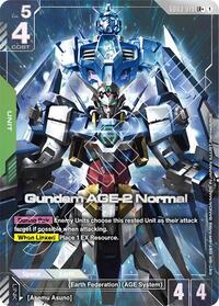 Gundam AGE-2 Normal (LR+) | Steel Requiem | LR+ | Holofoil | #GD03-019