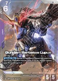 Gundam Barbatos Lupus (LR+) | Steel Requiem | LR+ | Holofoil | #GD03-050