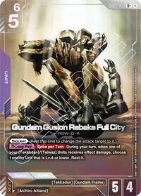 Gundam Gusion Rebake Full City (R+) | Steel Requiem | R+ | Holofoil | #GD03-053