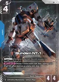 Gundam NT-1 (LR+) | Steel Requiem | LR+ | Holofoil | #GD03-001