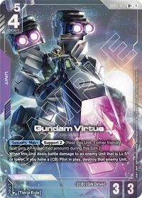 Gundam Virtue (R+) | Steel Requiem | R+ | Holofoil | #GD03-052