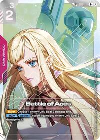 Battle of Aces (SP) (R+) | Steel Requiem | R+ | Holofoil | #GD01-111