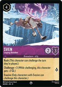 Sven - Leaping Reindeer 60/204 Super Rare