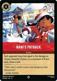 Nani's Payback 127/204 Super Rare