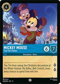 Mickey Mouse - Tiny Tim's Father 140/204 Common