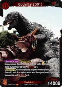 Godzilla (2001) | Booster Set 3: Resonance of Rivals | P | Foil | #EBP03-002+