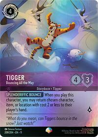 Tigger - Bouncing All the Way (Epic) 208/204 Epic Holofoil