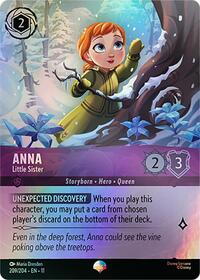 Anna - Little Sister (Epic) 209/204 Epic Holofoil