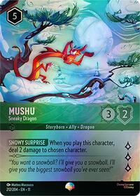 Mushu - Sneaky Dragon (Epic) 212/204 Epic Holofoil