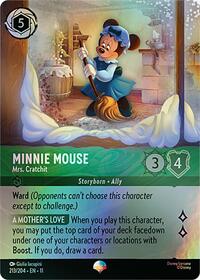 Minnie Mouse - Mrs. Cratchit (Epic) 213/204 Epic Holofoil