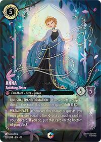 Anna - Soothing Sister (Enchanted) 227/204 Enchanted Holofoil