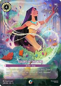 Colors of the Wind (Enchanted) 228/204 Enchanted Holofoil