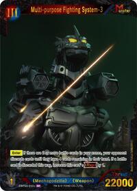 Multi-purpose Fighting System-3 | Booster Set 3: Resonance of Rivals | SP | Foil | #EBP03-010+