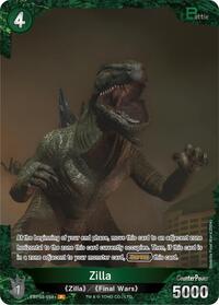 Zilla | Booster Set 3: Resonance of Rivals | P | Foil | #EBP03-058+