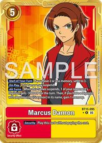 Marcus Damon - BT13-095 (Gold Border) | Advanced Booster Digimon Generation | Rare | Foil | #BT13-095 R