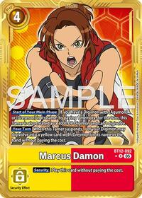 Marcus Damon - BT12-092 (Gold Border) | Advanced Booster Digimon Generation | Rare | Foil | #BT12-092 R